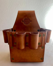 Load image into Gallery viewer, Classic Shotgun Shell Box Holder with 4 Spare Round Holders - With Text